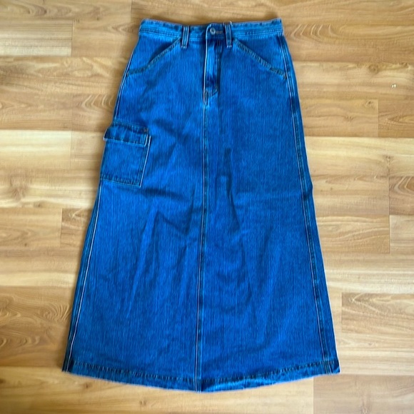 J. Galt Brandy Melville Denim Skirt - Picture 1 of 17
